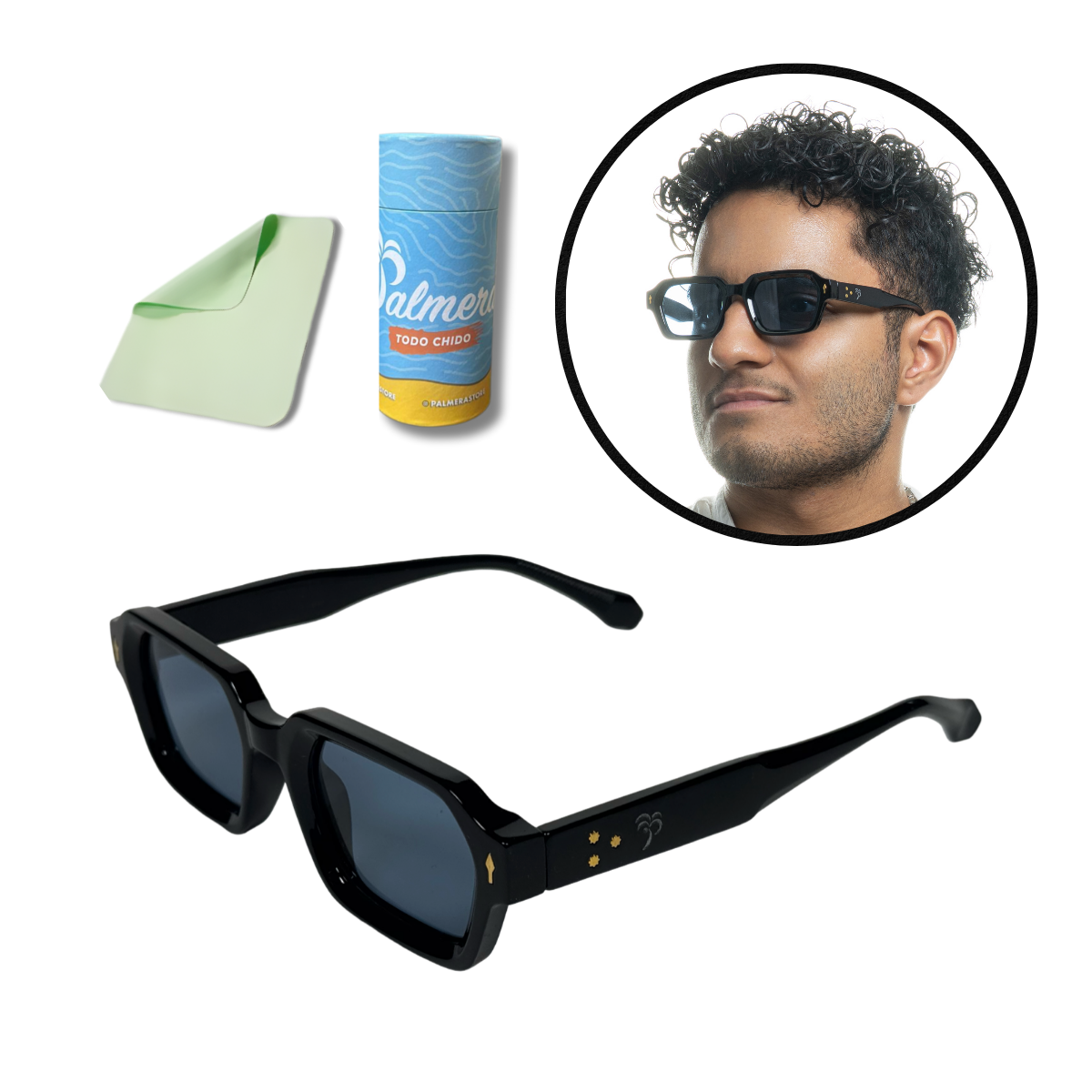 Poseidon Slim Mica Azul